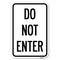 Signmission Parking Lot Sign Do Not Enter Heavy-Gauge Aluminum Sign, 12" x 18", A-1218-23429 A-1218-23429 - alternate 1